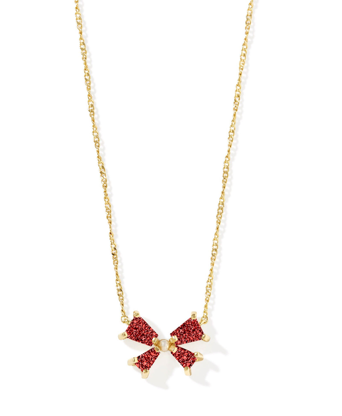 Blair Bow Small Short Pendant Necklace