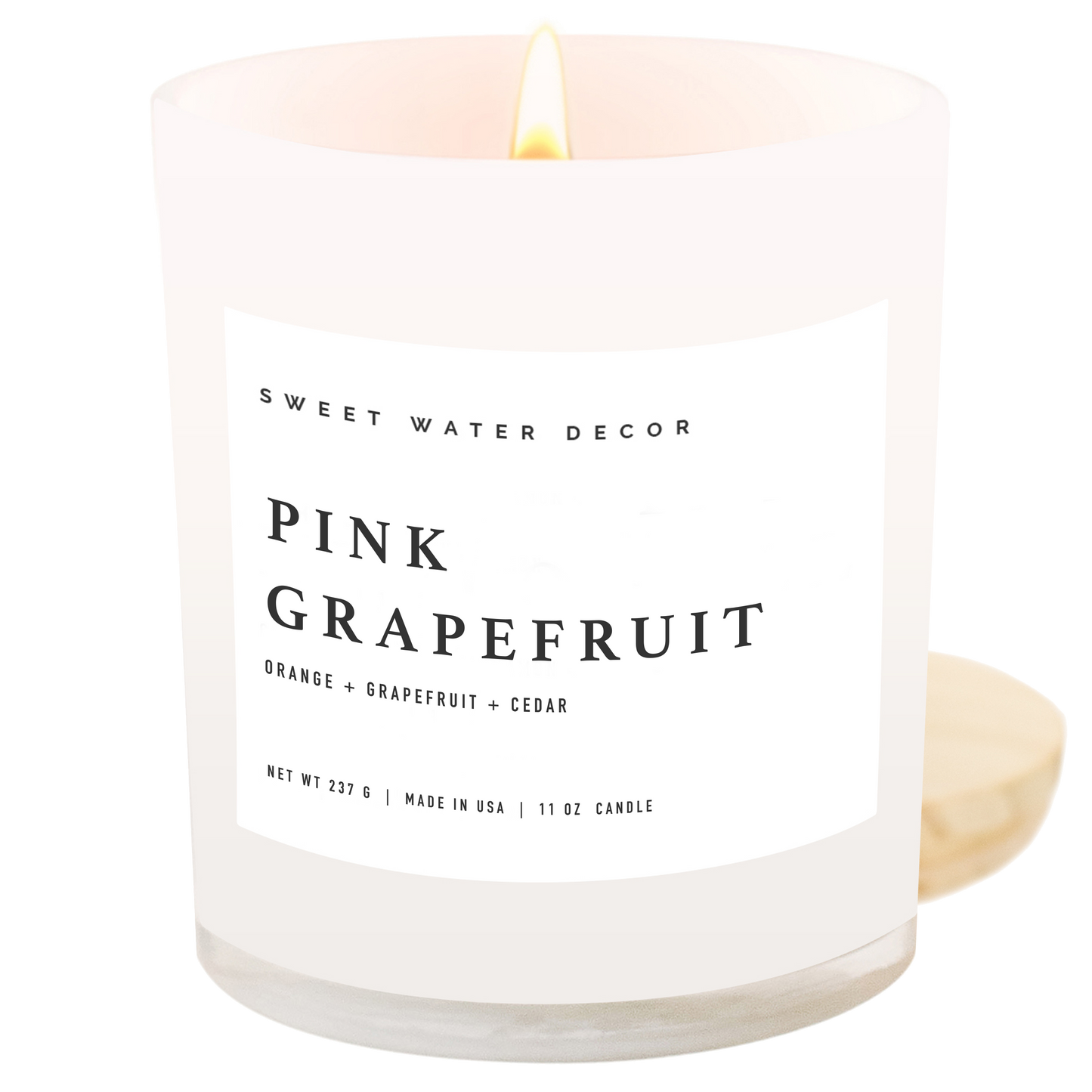 Sweet Water Decor - Pink Grapefruit 11 oz Soy Candle