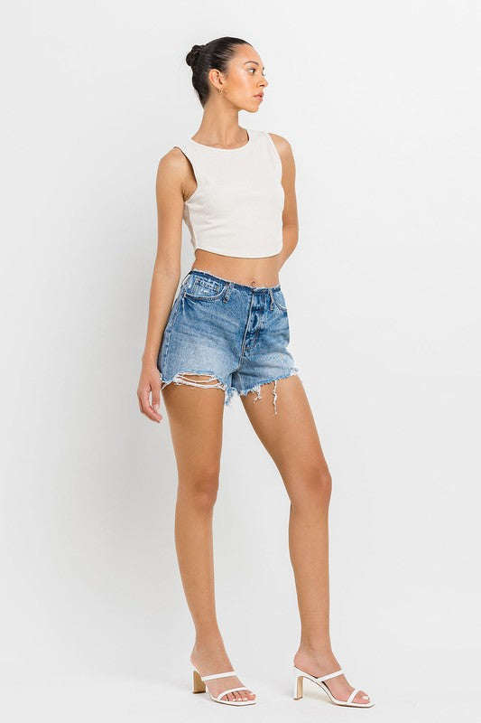 Flying Monkey - High Rise Bandless Shorts