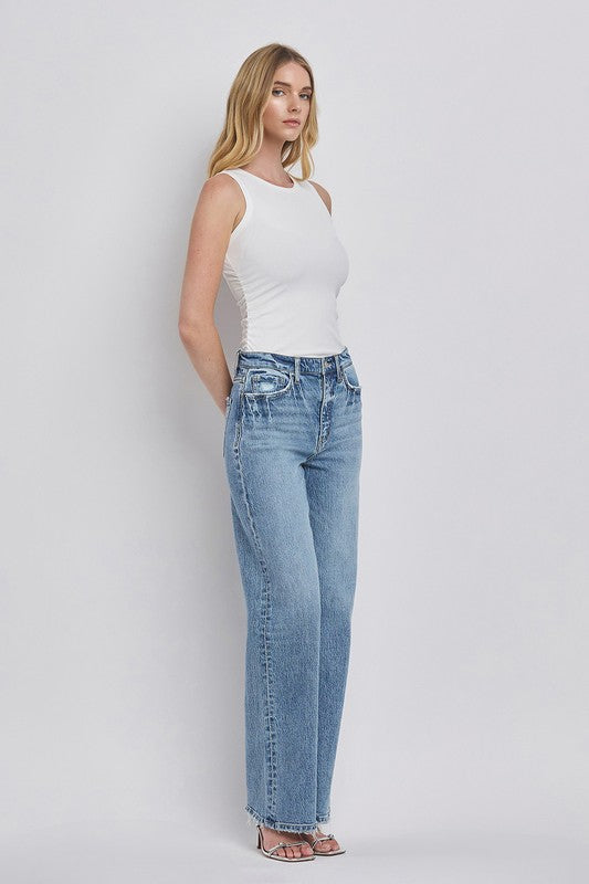 90's Super High Rise Wide Jeans