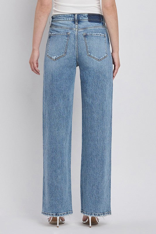 90's Super High Rise Wide Jeans