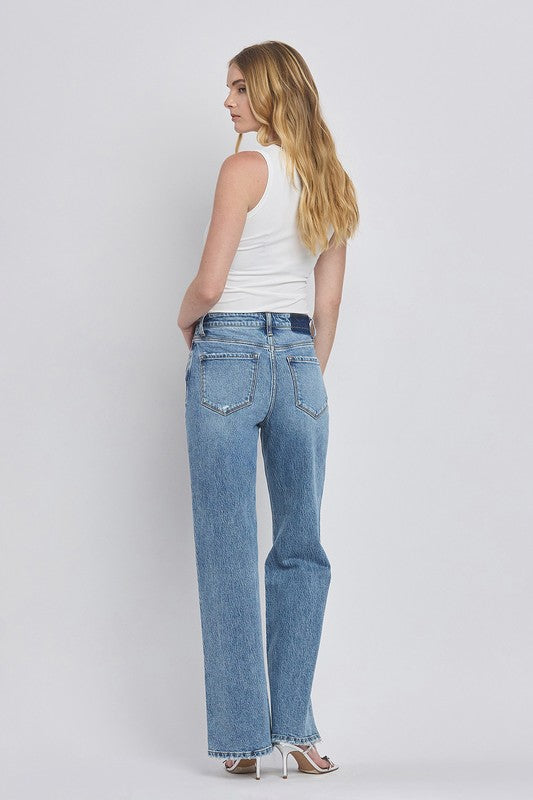 90's Super High Rise Wide Jeans