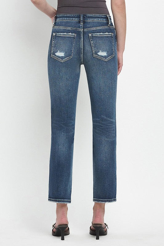 Flying Monkey - High Rise Slim Straight Jeans
