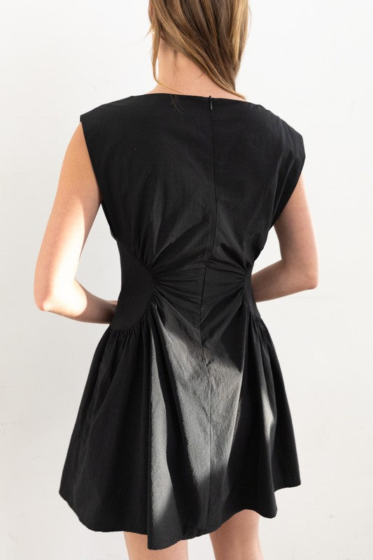 Cap Sleeve Mini Dress