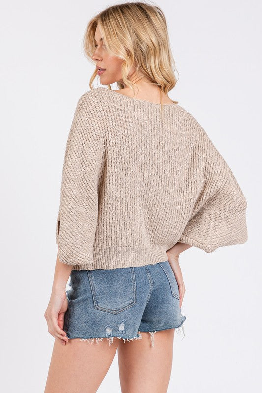 Batwing Oversized Sweater