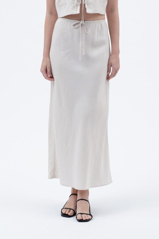 High Waist Midi Skirt