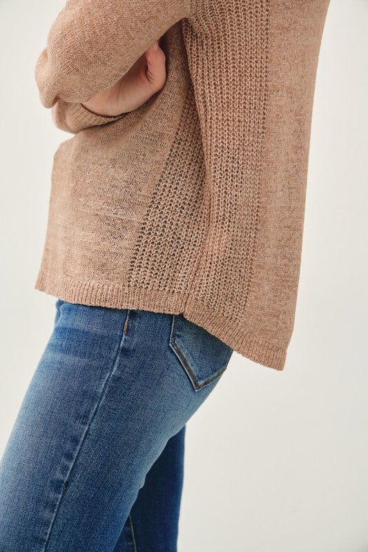 Lightweight Pullover Knit Top
