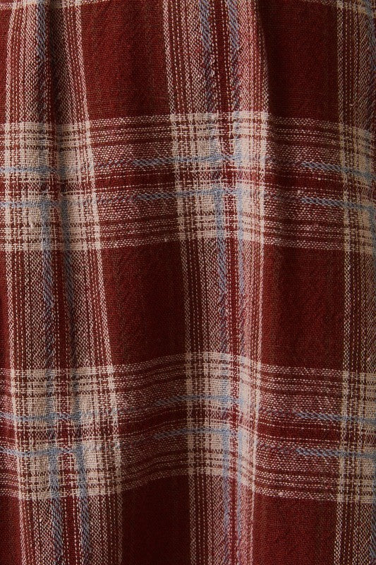 Balloon Sleeve Button Up Shirt