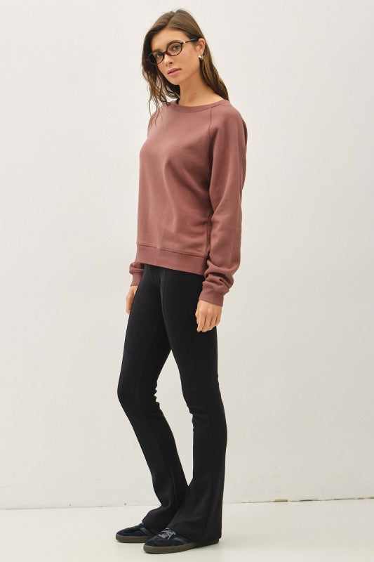 Cotton Modal Fleece Sweatshirt