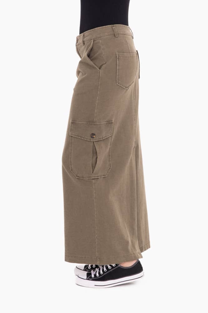Cool Girl Cargo Skirt