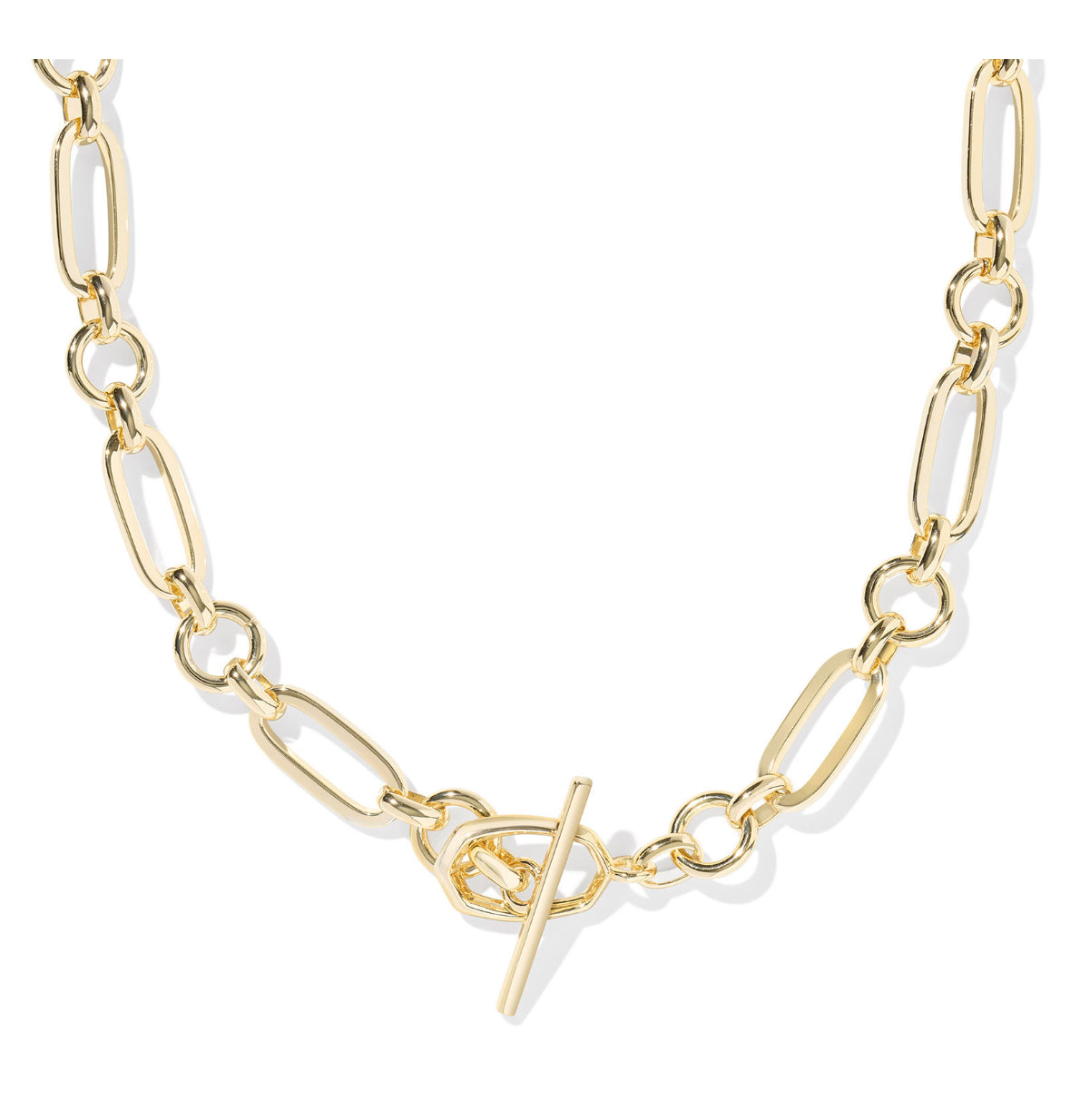 Sylvia Metal Link and Chain Necklace
