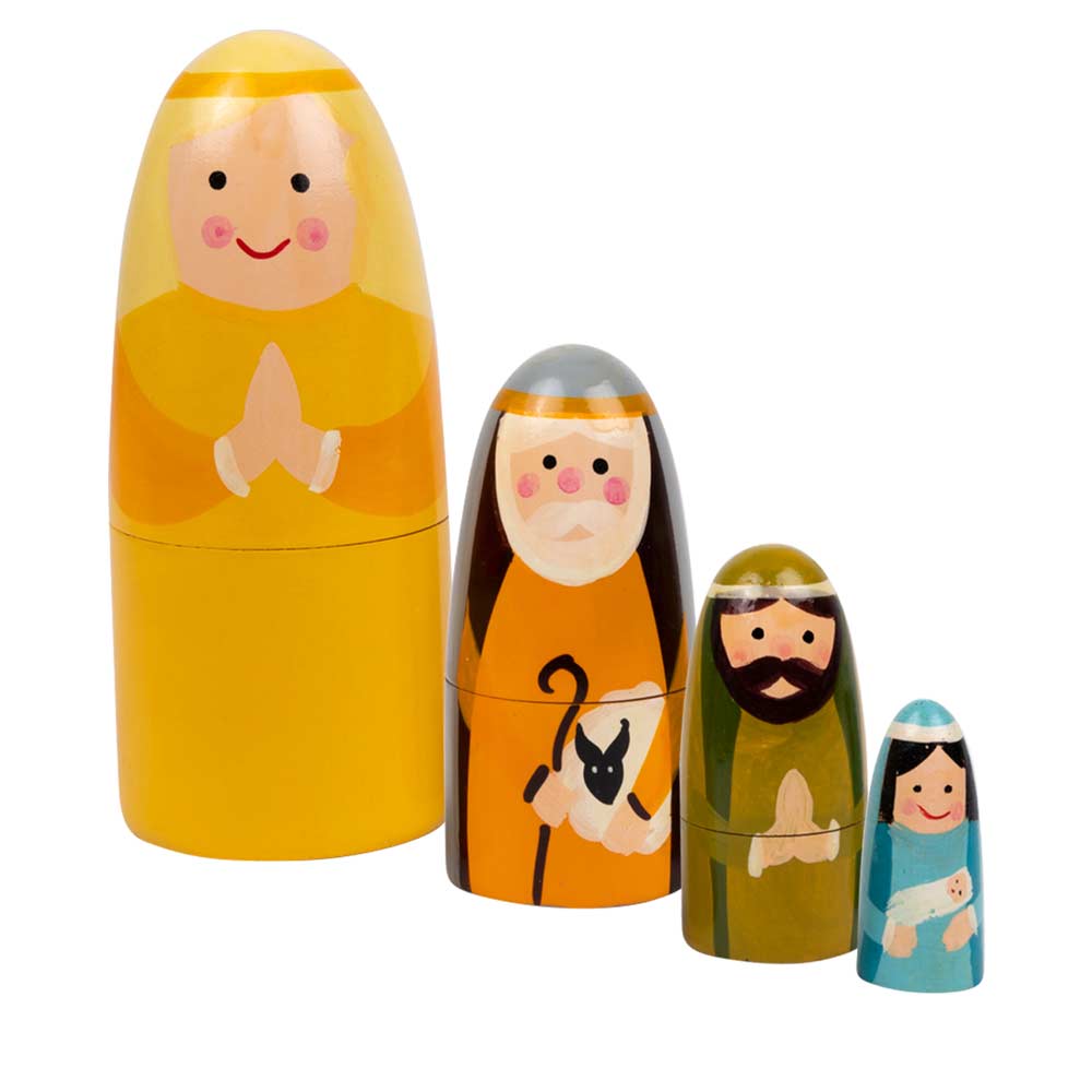 Ten Thousand Villages - Nesting Doll Nativity *