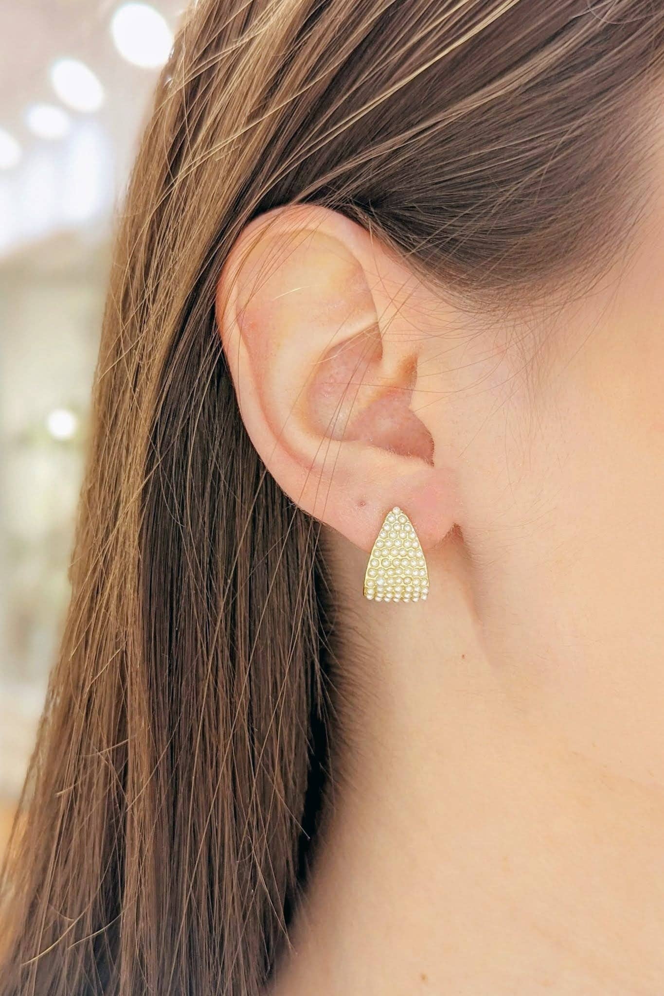 Harlow Earrings: GOLD
