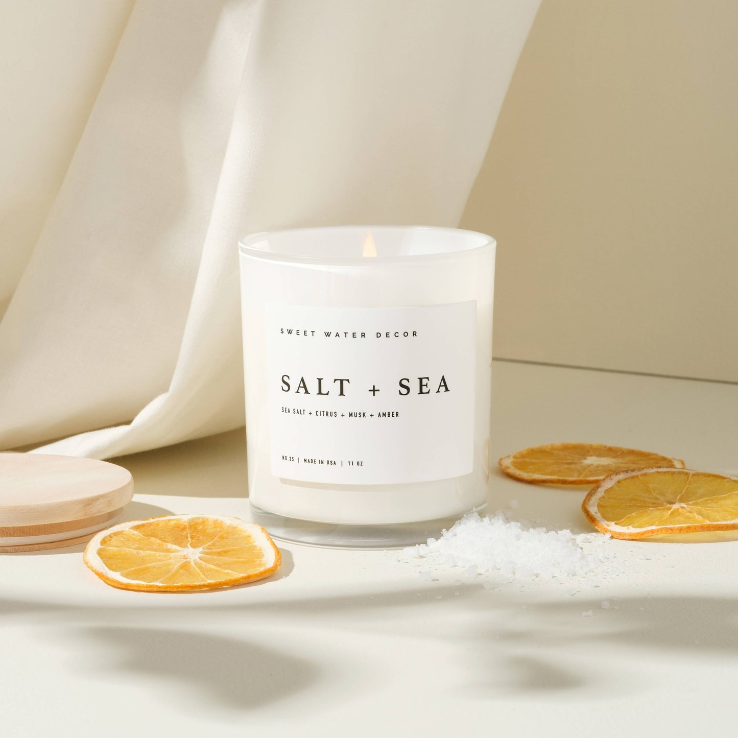Sweet Water Decor - Salt and Sea 11 oz Soy Candle