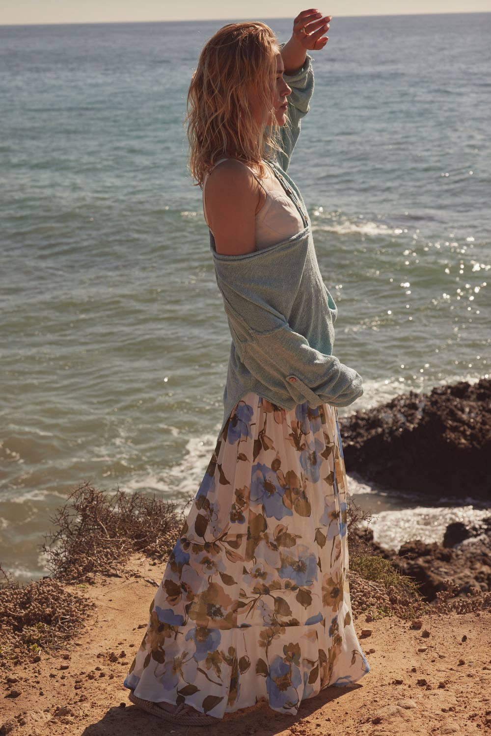 Lightweight Henley Sweater