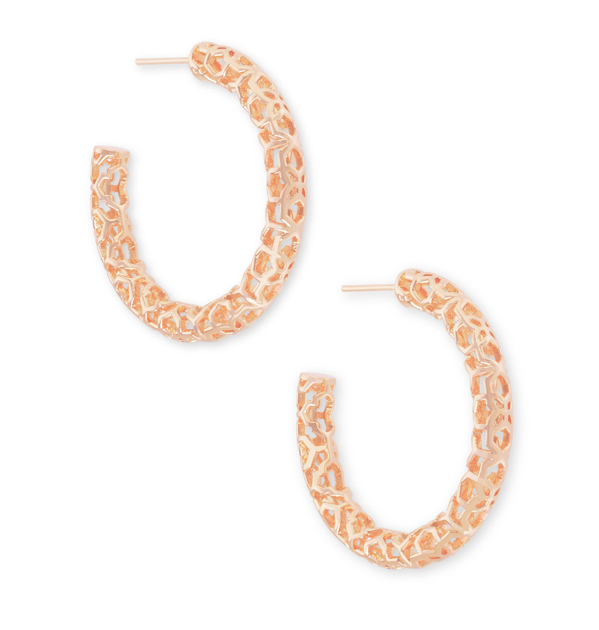 Maggie 1.5" Hoop Earrings