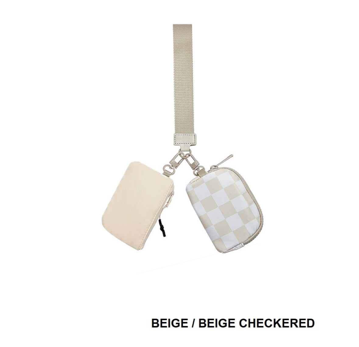 Dual Pouch Wristlet
