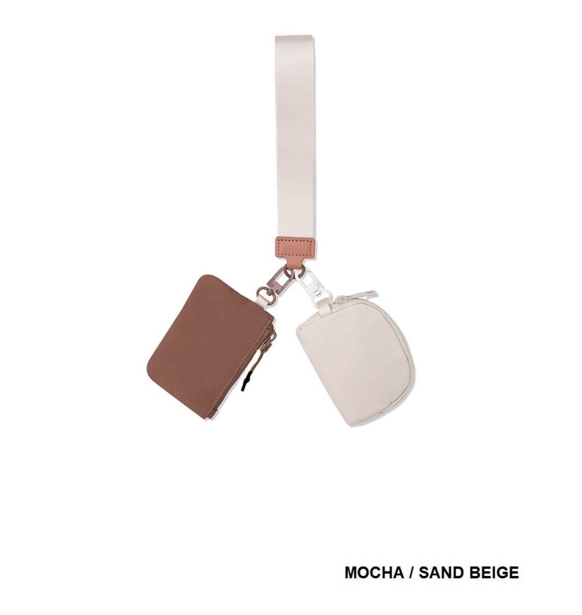 Dual Pouch Wristlet