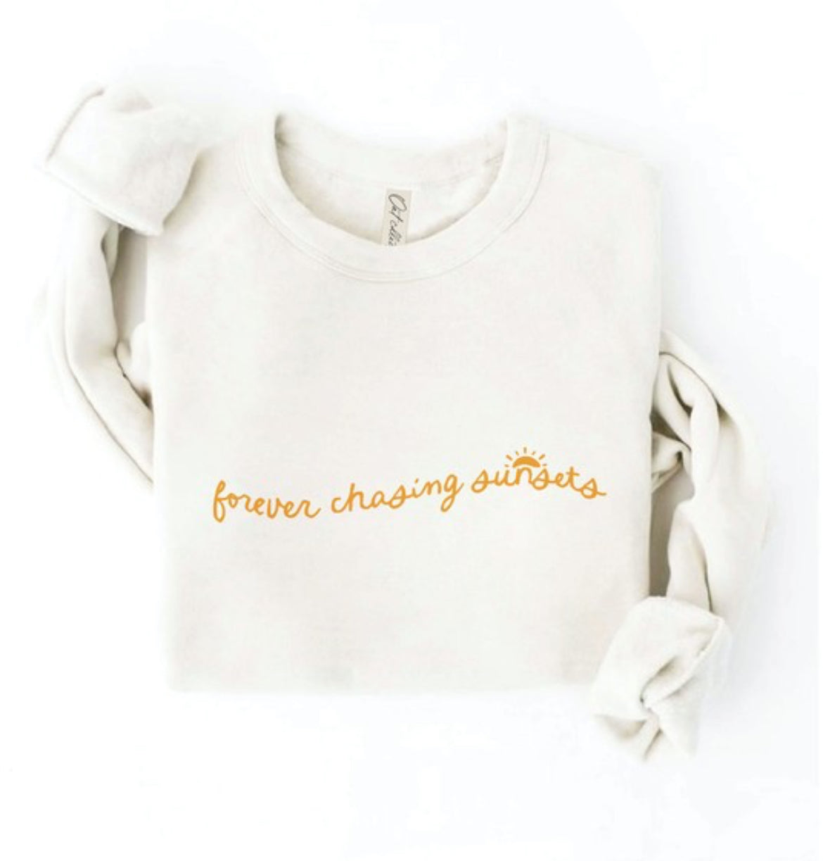 Forever Chasing Sunsets - Graphic Sweatshirt