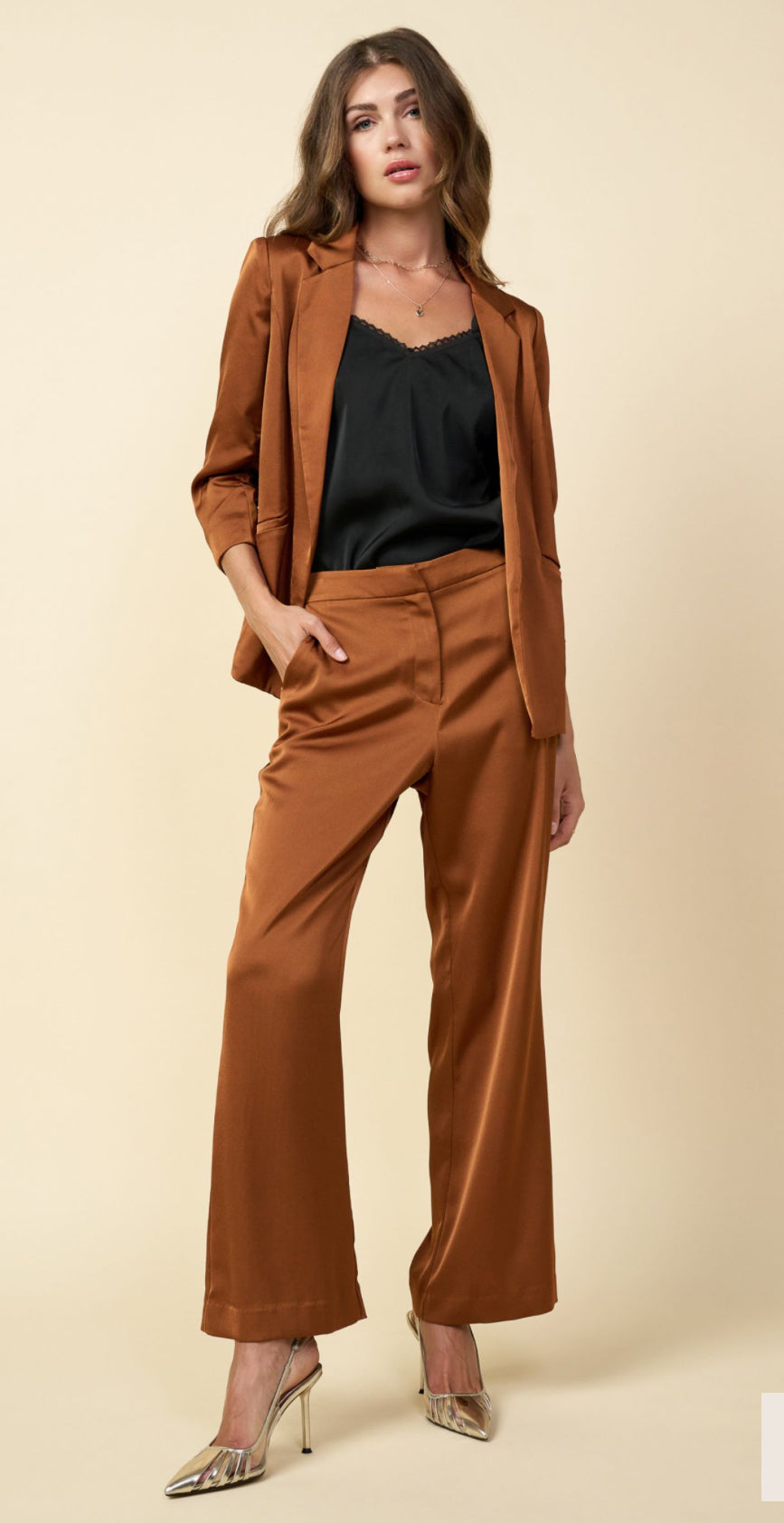 Plain Front Trousers