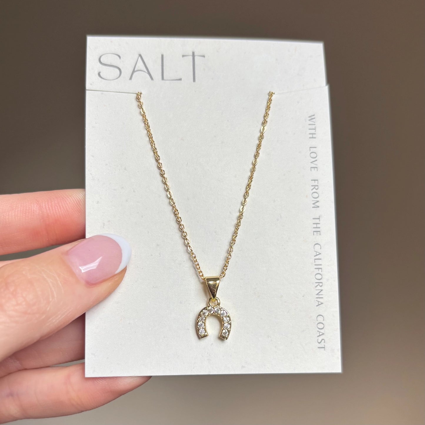 SALT - Lucky Horseshoe Necklace