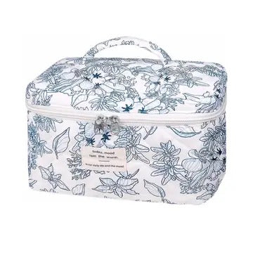 Mari & Belle Large Quilted Makeup Bag