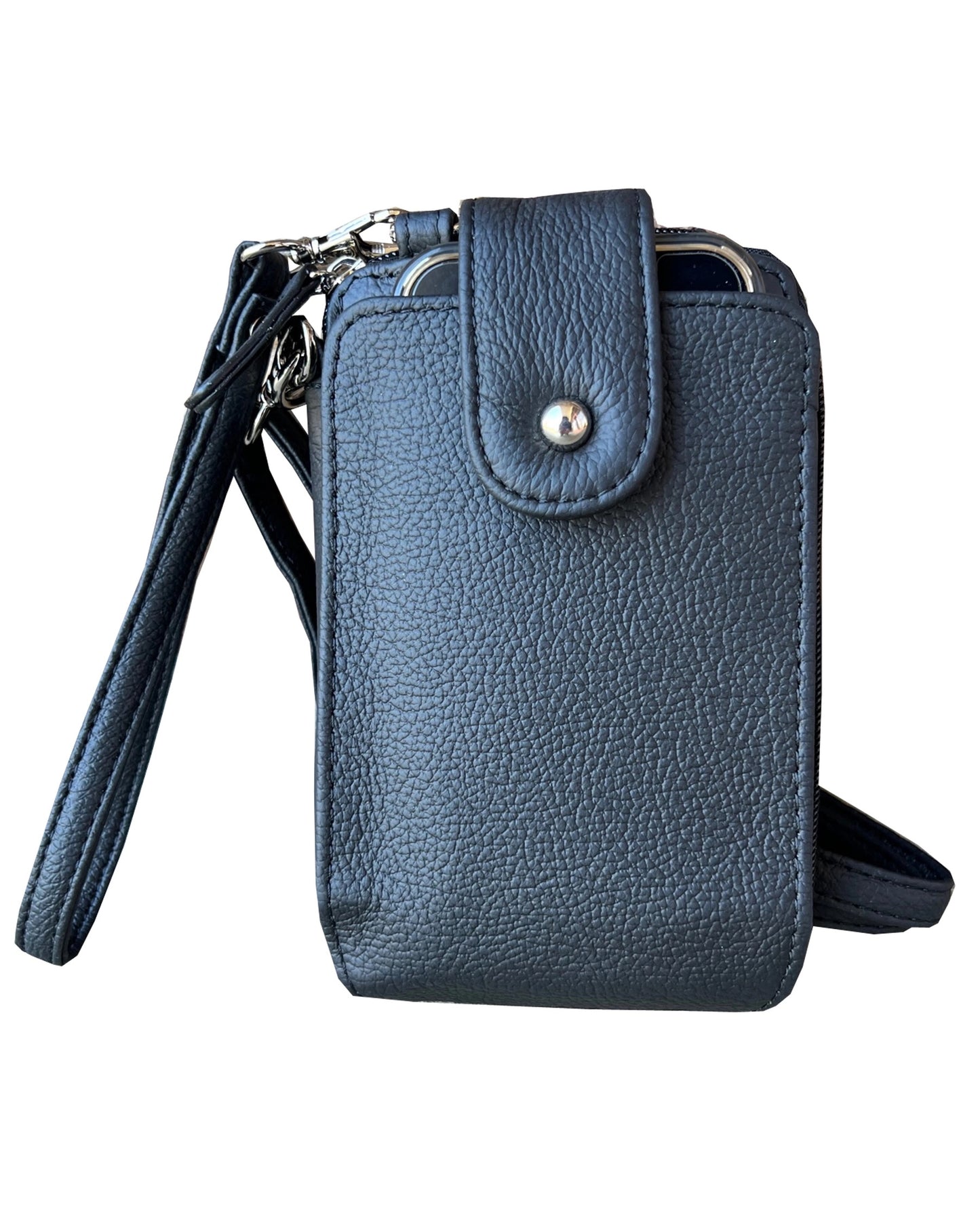 Phone Pouch with Credit Card Slots Adjustable Strap
