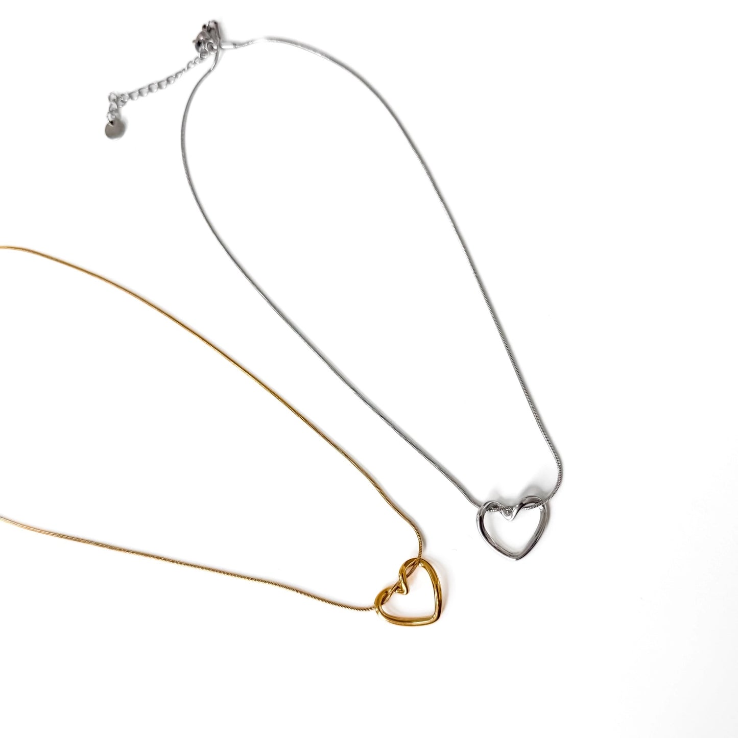 Tangled in Love Heart Necklace