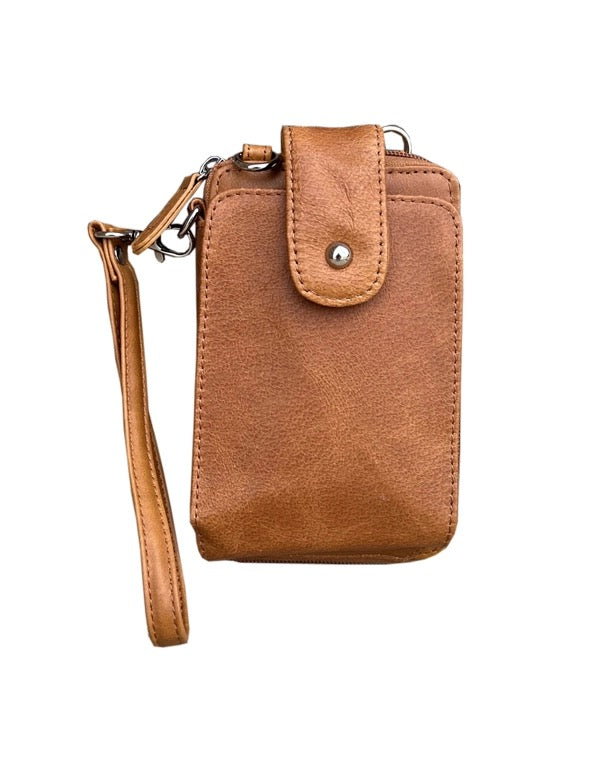 Phone Pouch with Credit Card Slots Adjustable Strap