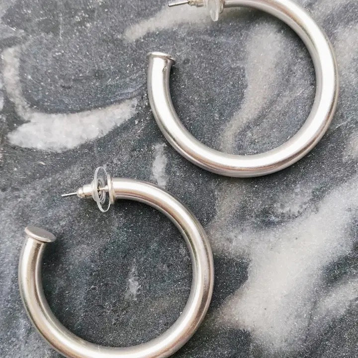 Upper Class Taste Hoop Earrings