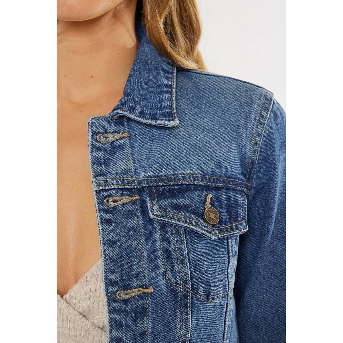 Dark Stonewash Denim Jacket