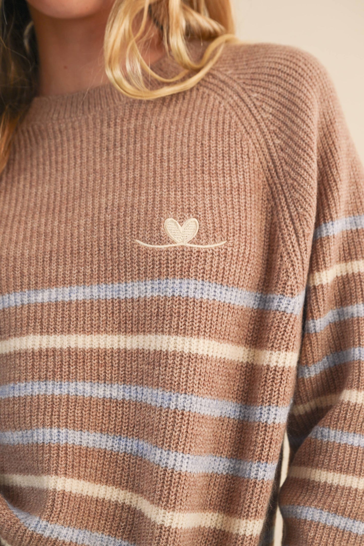 Girls Striped Sweater