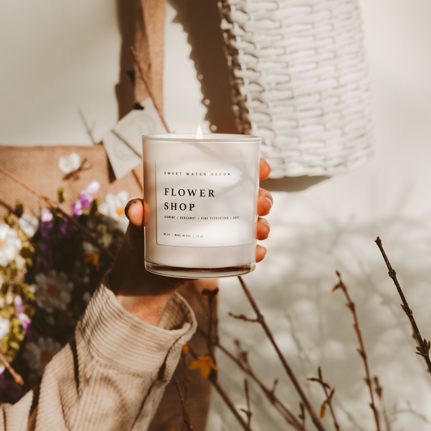 Sweet Water Decor - Flower Shop 11 oz Soy Candle