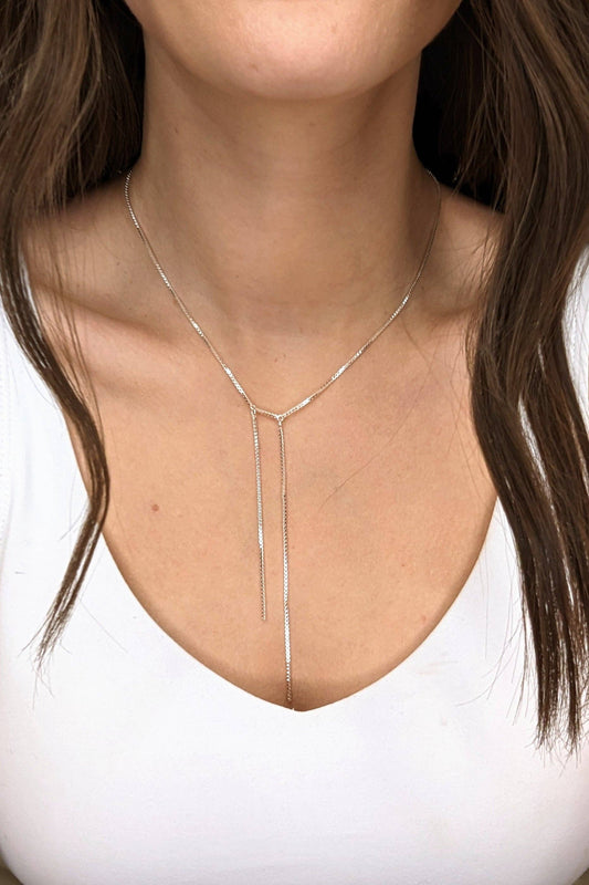 Catherine Necklace: Silver