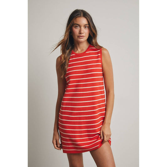 Poppy Striped Mini Dress