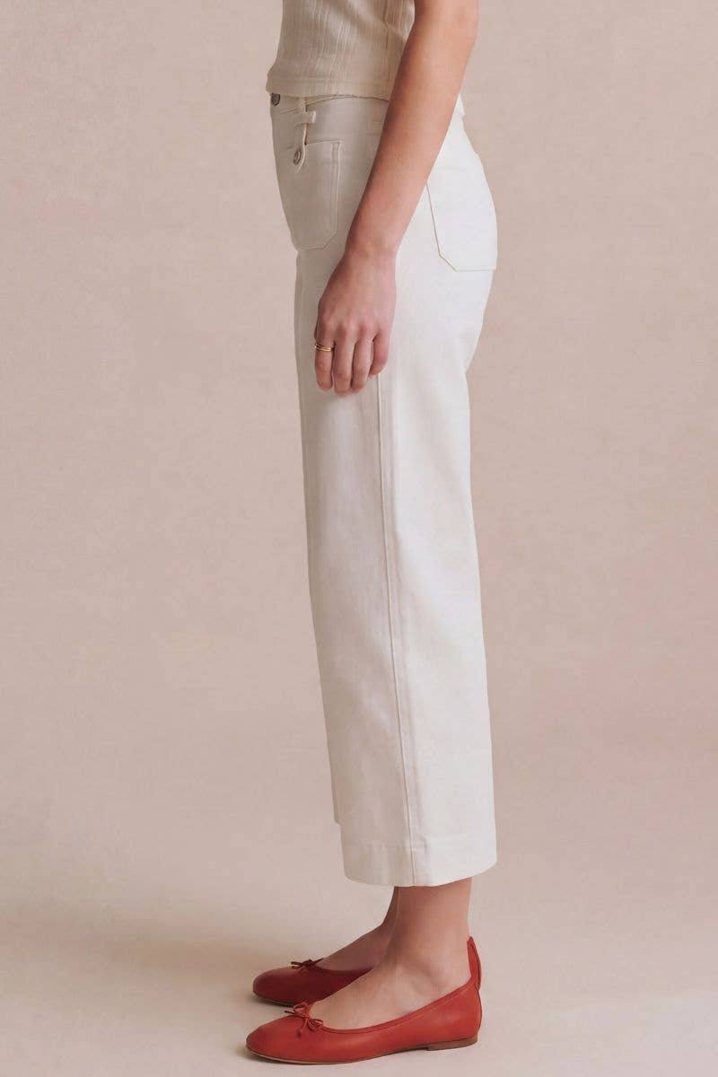 ARTEMIS VINTAGE - TUMMY CONTROL HIGH RISE CROP PALAZZO JEANS