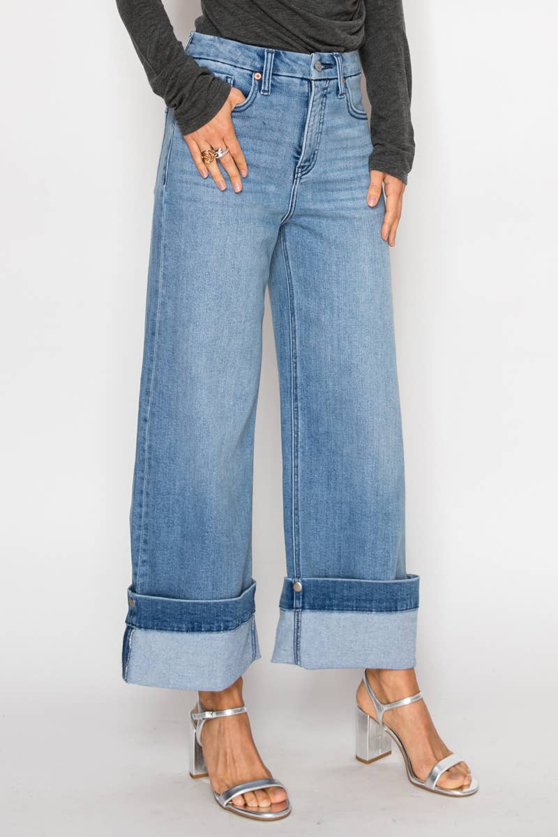 ARTEMIS VINTAGE - INSEAM TRANSFORM HIGH RISE TUMMY CONTROL A-WIDE JEANS
