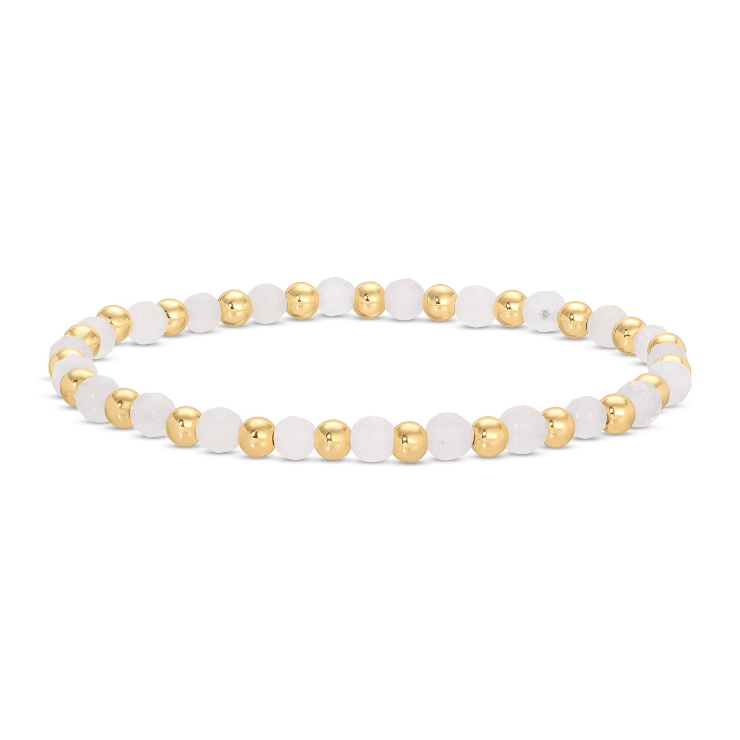 Splendid Iris - Stretch Stone & Bead Bracelet - Assorted