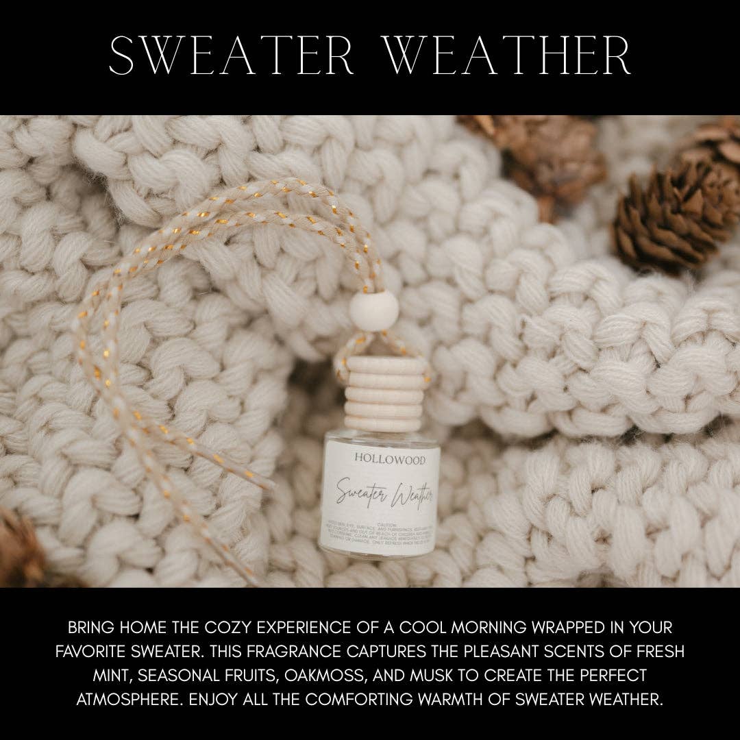 HOLLOWOOD FRAGRANCE - FALL CAR DIFFUSERS: Marshmallow On Fire