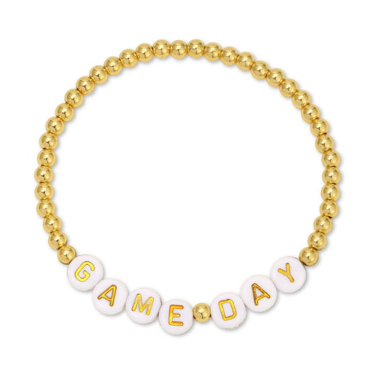 Splendid Iris - Game Day Beaded Bracelet