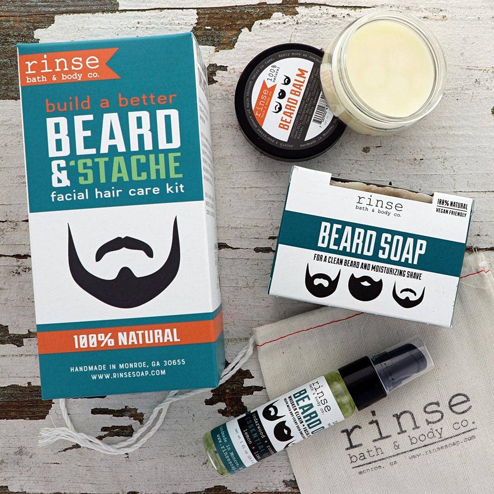 Beard & Stache Kit