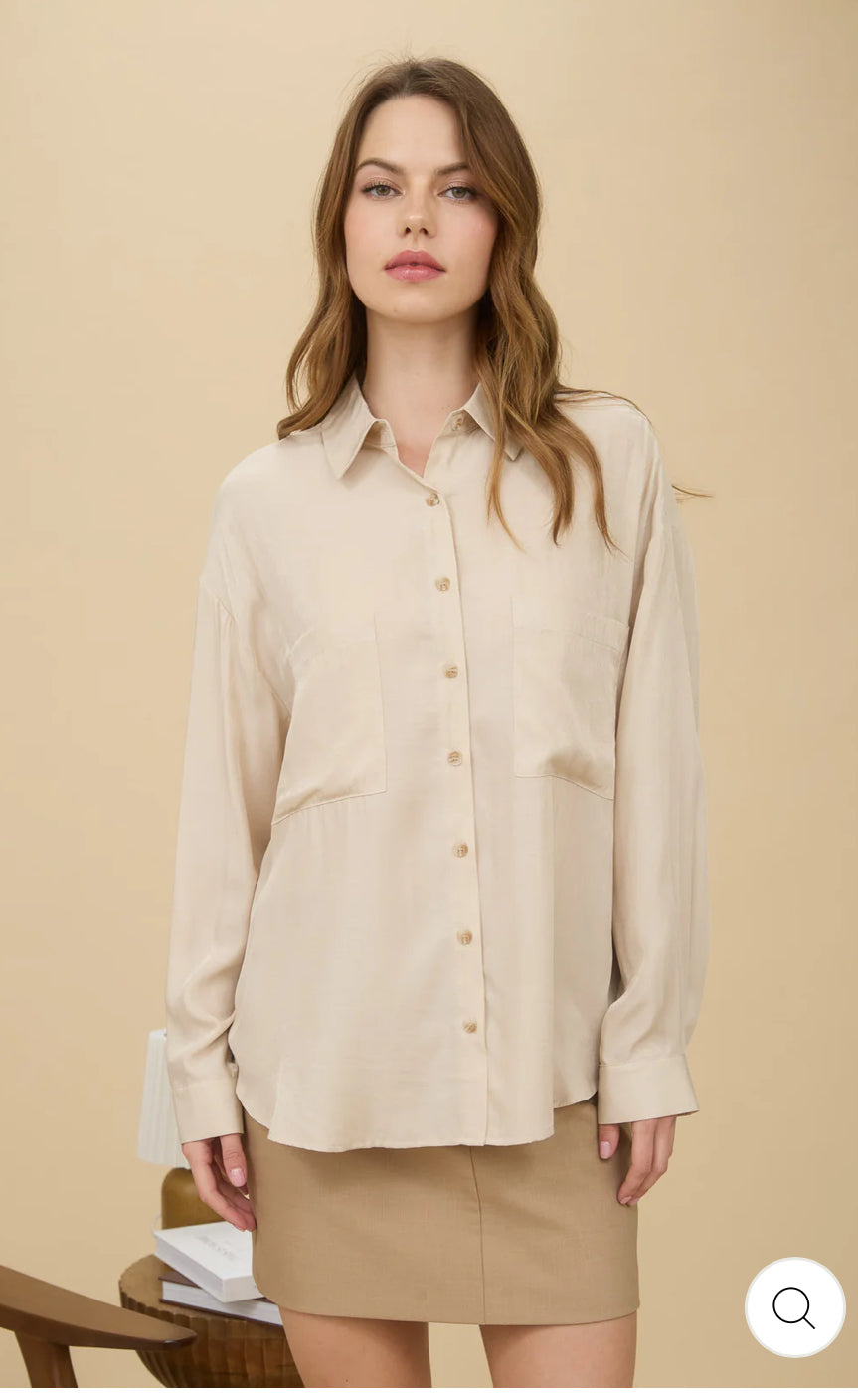 Oversized Button Down Shirt