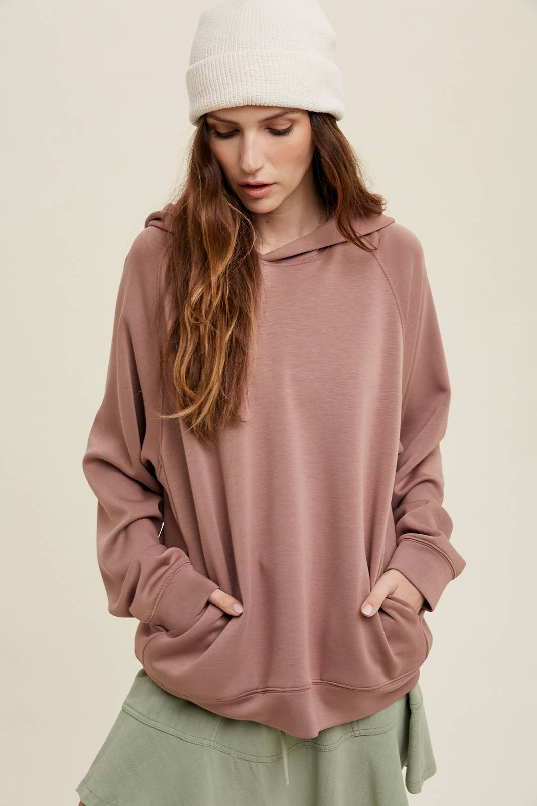 Soft Touch Casual Knit Hoodie