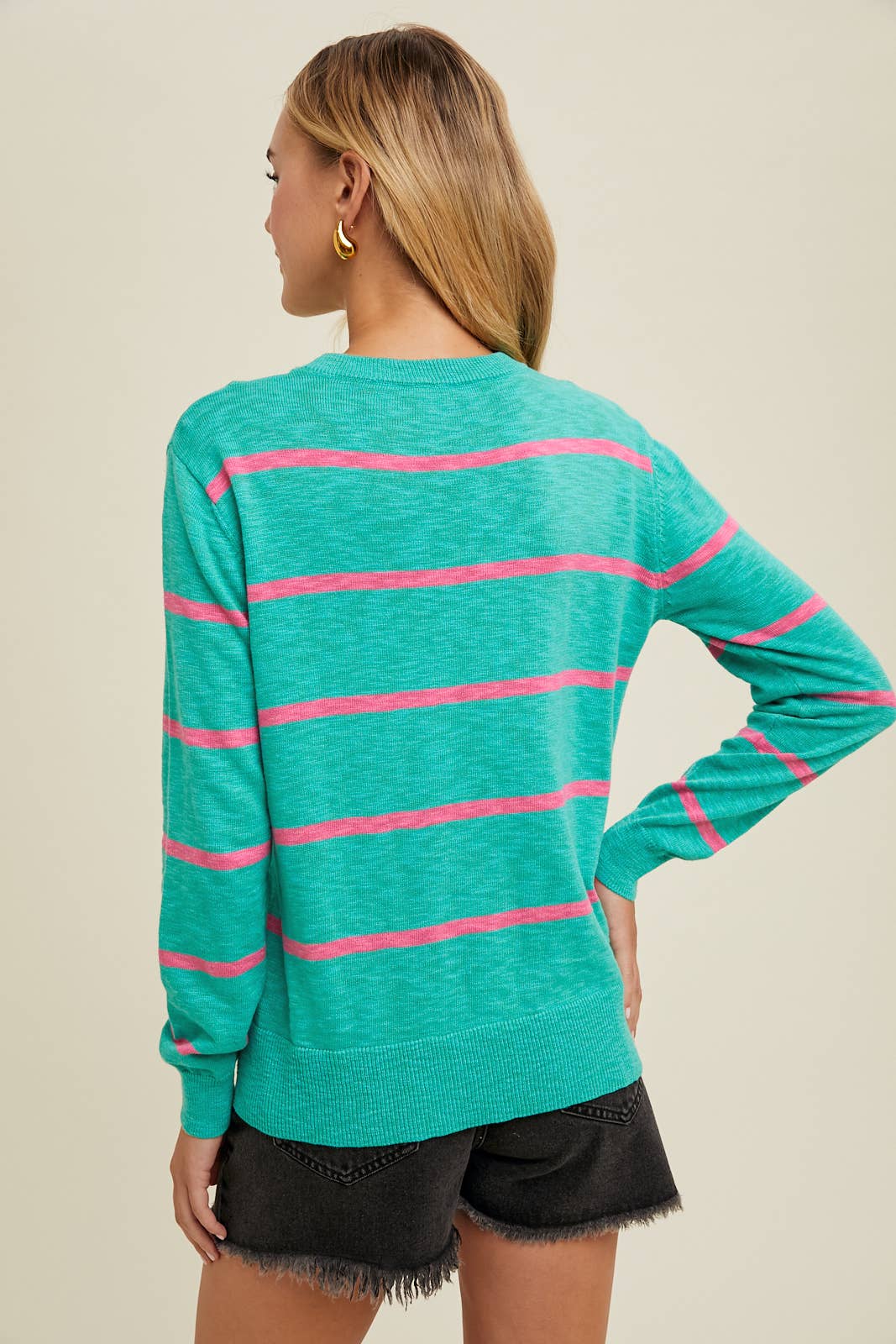 Striped Lightweight Sweater