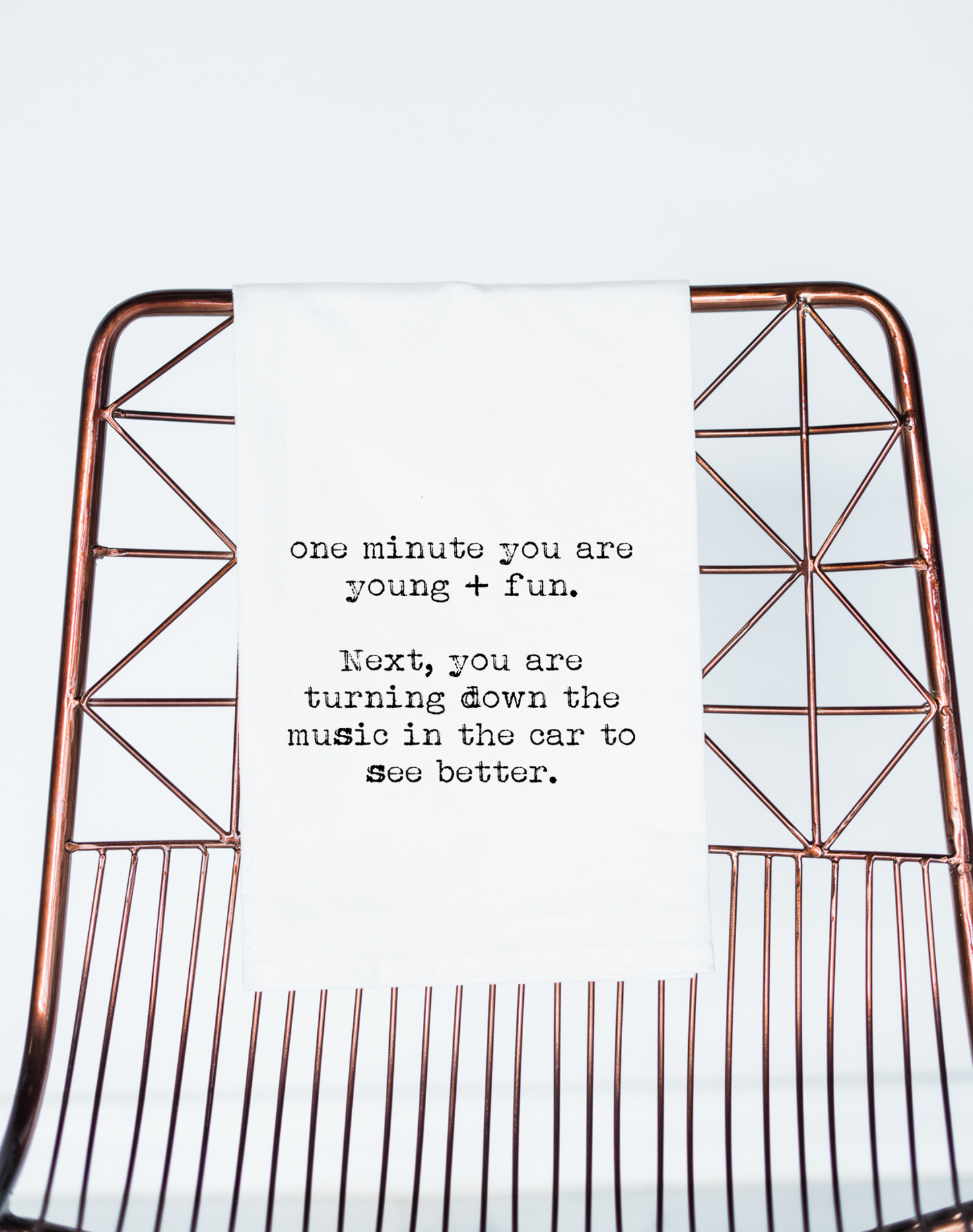 Young & Fun Tea Towel