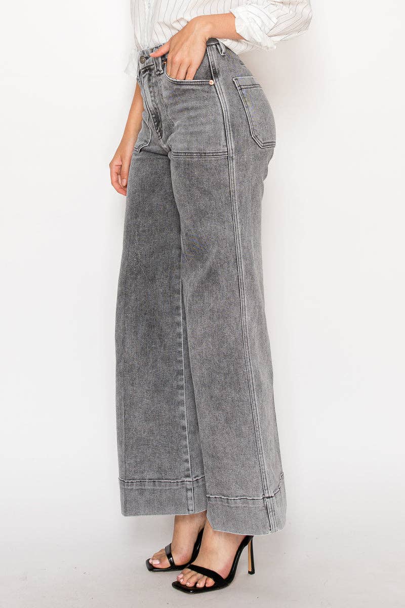 High Rise the Perfect Palazzo Jeans