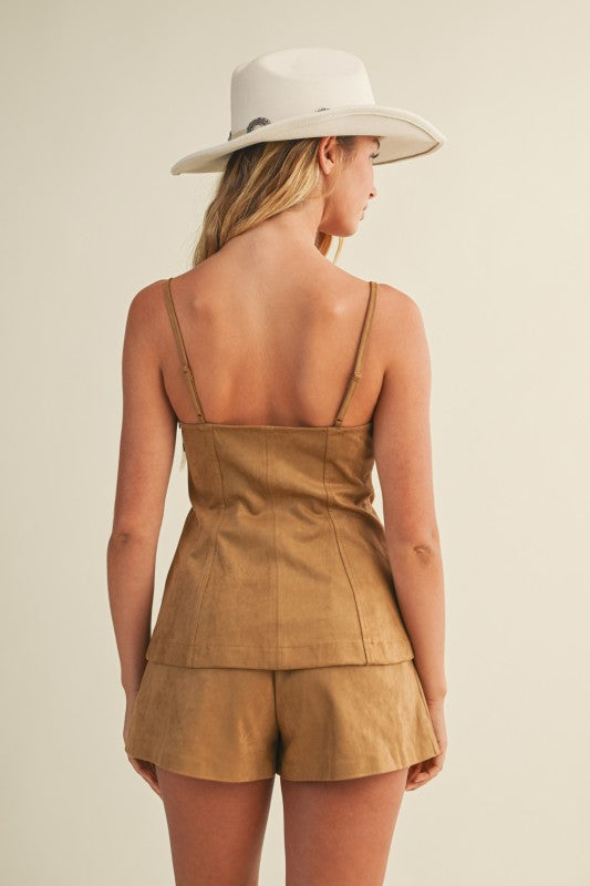 Straight Neck Cami Top