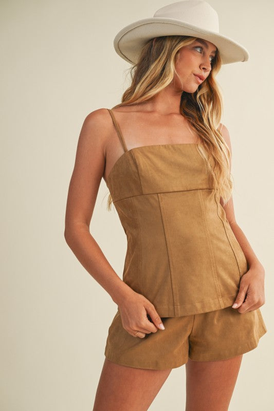 Straight Neck Cami Top