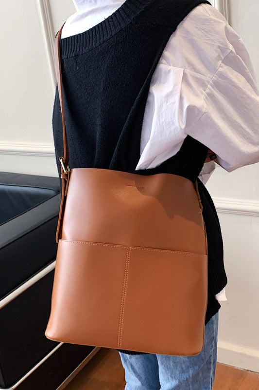 Minimalist Shoulder Tote Bag