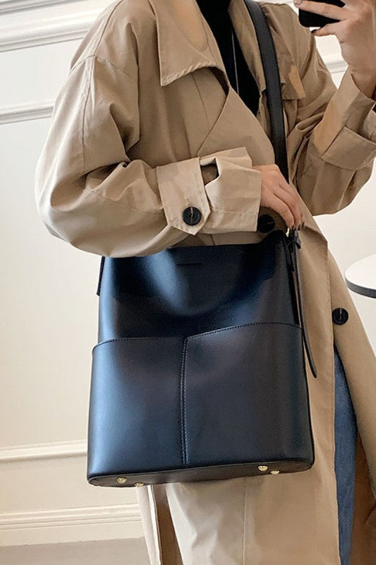 Minimalist Shoulder Tote Bag